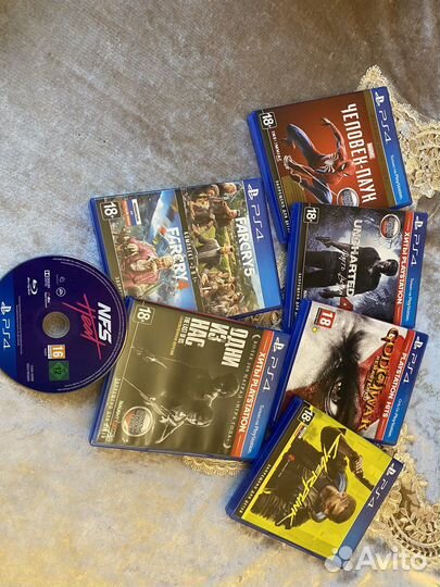 Продаю диски на игровый платформы xbox ONE и PS4