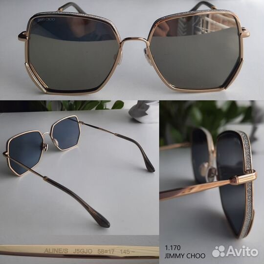 Очки солнцезащитные jimmy choo. Оригинал. Новые