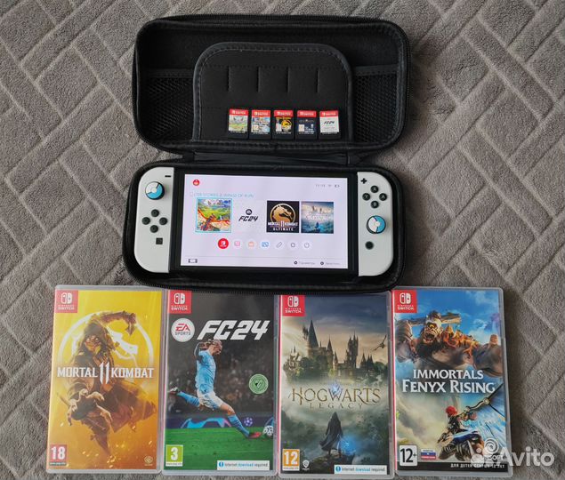 Nintendo swith oled + 128gb