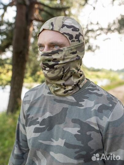 Балаклава мультикам, мох, олива, чёрный и т.д