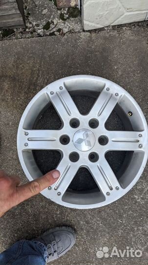 Диски R17 4шт. с Паджеро 4