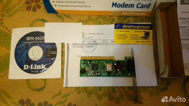 Модем карта d-link dfm-562ls