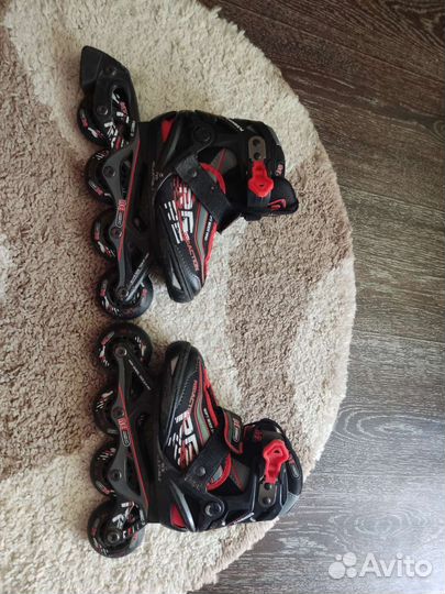 Роликовые коньки детские раздвижные