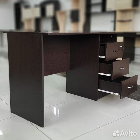 Письменный стол однотумбовый (цвета)