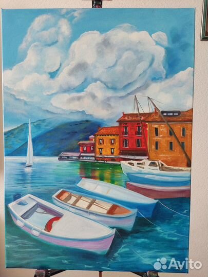 Настоящие картины маслом на холсте