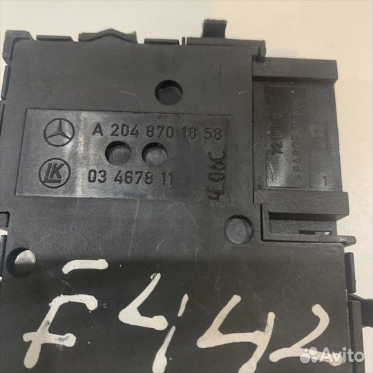 Блок упр. сидением левый Мерседес w212