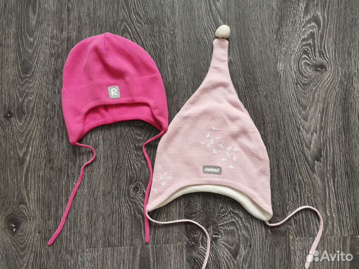 Шапка reima для девочки демисезонная 48