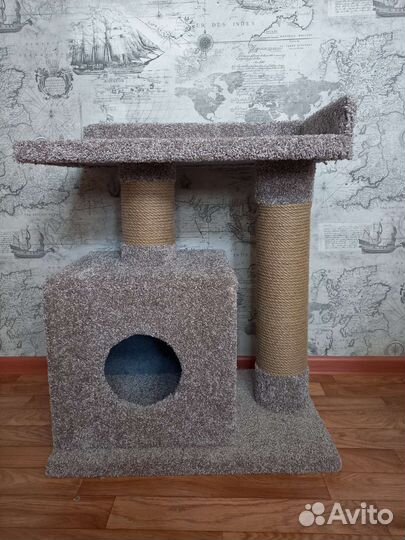 Домик для кошки с когтеточкой