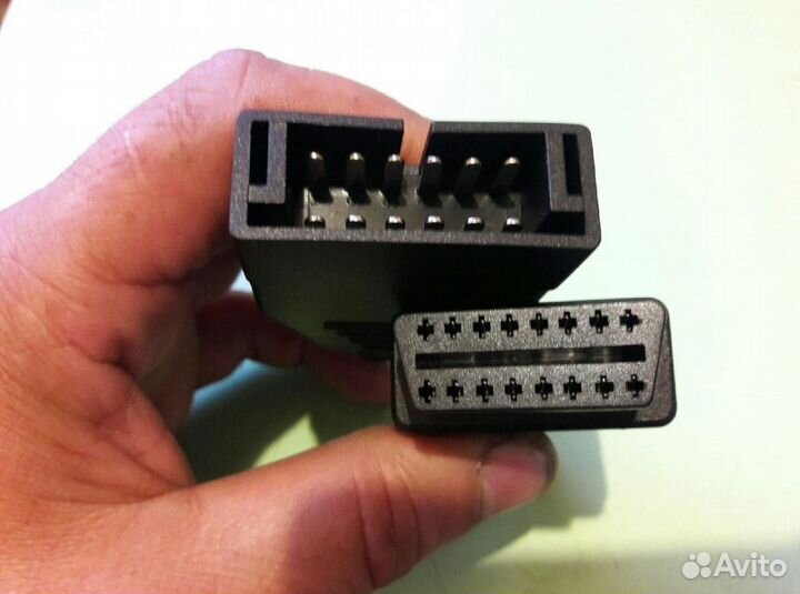 Переходник GM12-OBD2 VAZ-OBD2 ваз-обд2