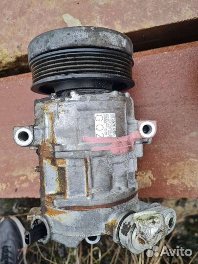 Компрессор кондиционера opel astra h