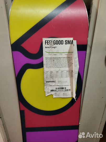 Сноуборд детский Burton feel good smalls