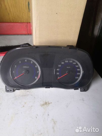 Панель приборов солярис 1