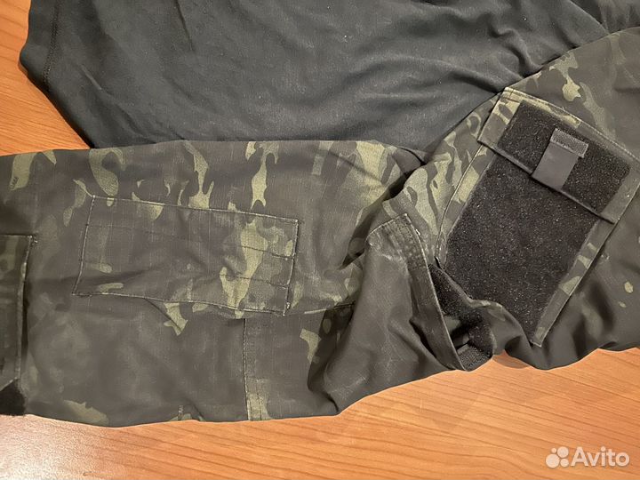 Рубашка под бронежелет. MultiCam Black 64-66 рр