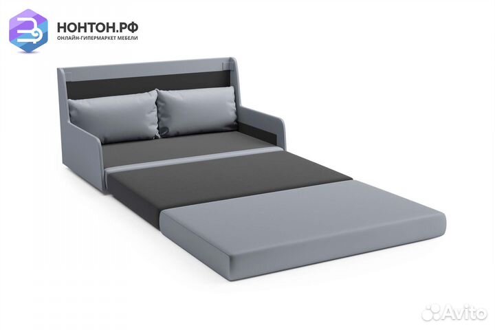 Диван откидной Немо светло-серый