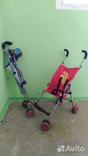 Коляска трость