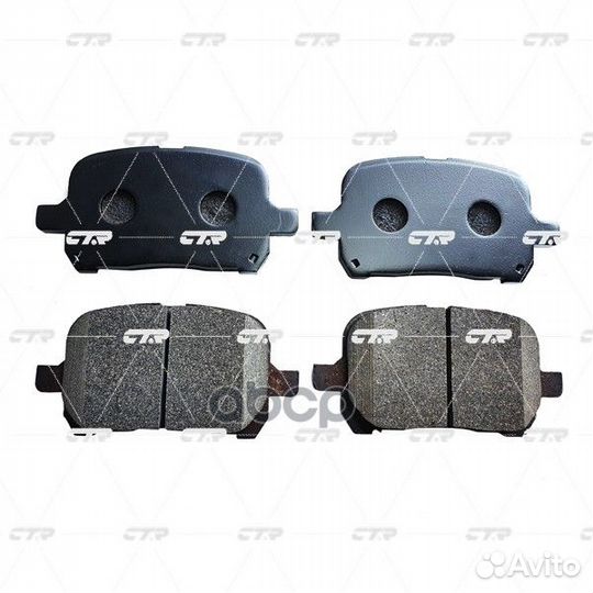 Старый номер CKT-3) Колодки тормозные GK1017 CTR