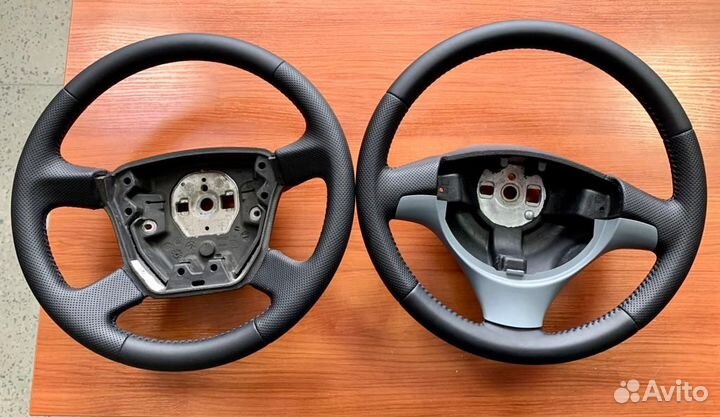 Обтянутый Руль УАЗ Патриот