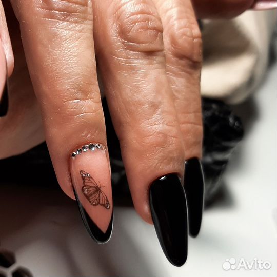 Наращивание ногтей, шеллак (гель лак)