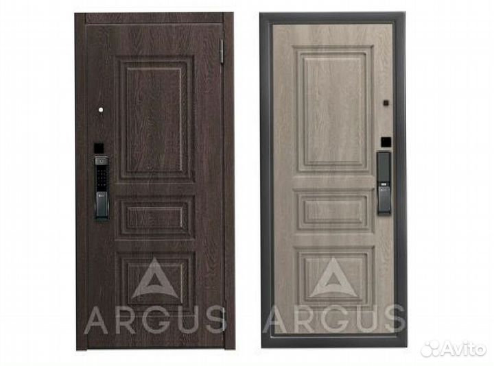 Умная дверь с биометрическим замком для дома