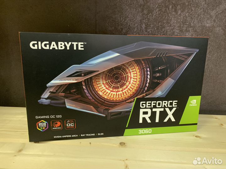 Видеокарта gigabyte RTX 3060 gaming OC 2.0 12G