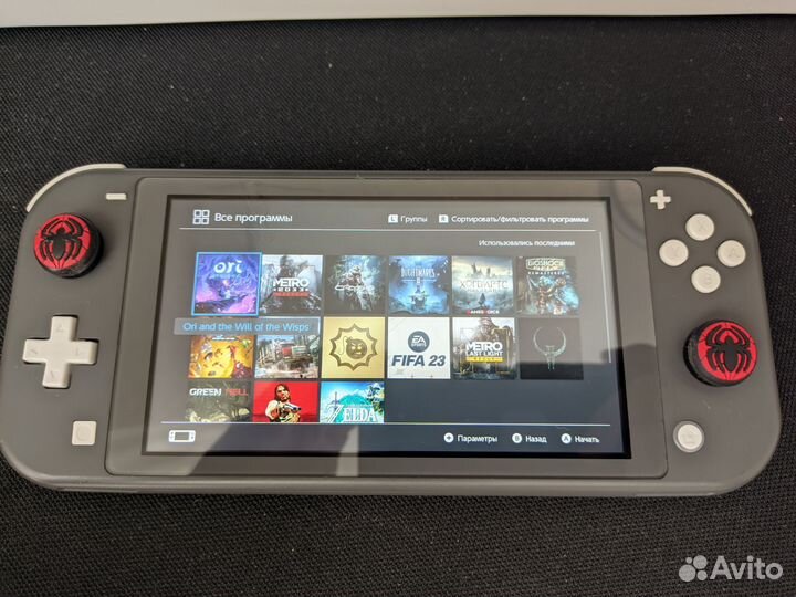 Nintendo Switch Lite прошитая 256