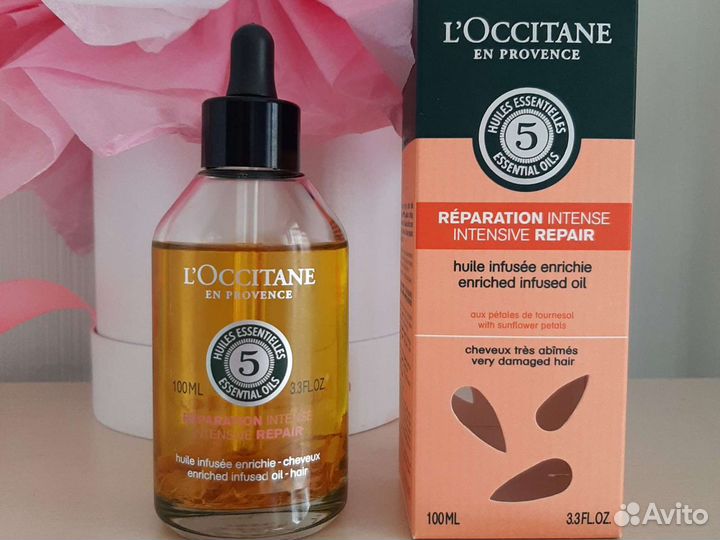 Loccitane масло для волос
