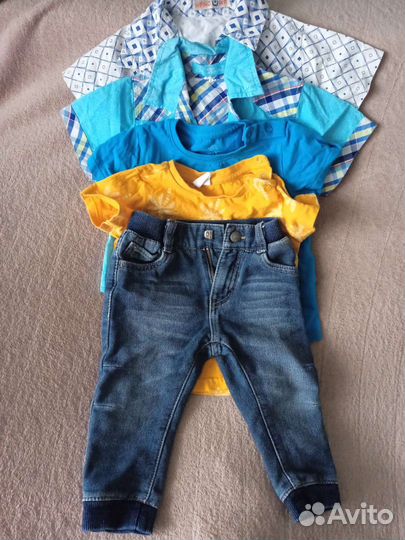 Вещи пакетом на мальчика 1-1.5 года