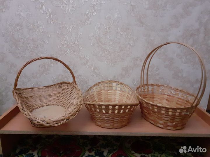 Корзина плетеная