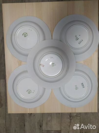 Тарелки СССР Будянский фарфоровый завод Буди