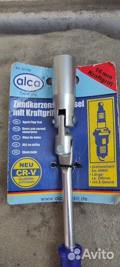 Ключ свечной 16 мм