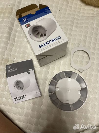 Вентилятор вытяжной silent tube 100 новый