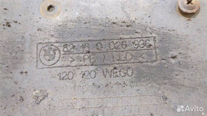 Брызговик BMW X5 E53, 2002