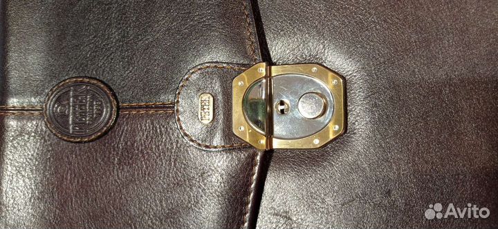 Папка для документов petek нат. кожа,ручная работа