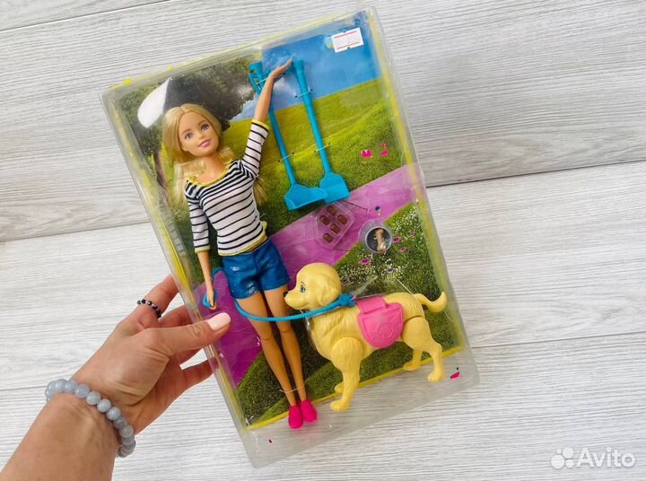 Кукла Барби Barbie новая оригинал с собачкой