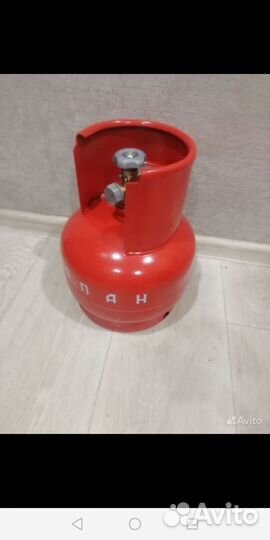 Продам новый пропановский газовый баллон 5л