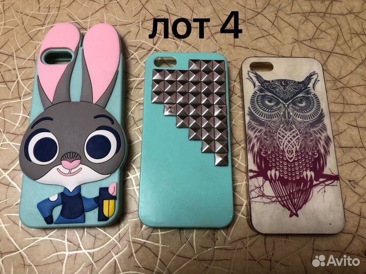 Чехлы на айфон 5/5s/se 18 шт за