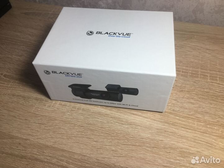Blackvue dr750s-2ch c модулем питания от аккумулят