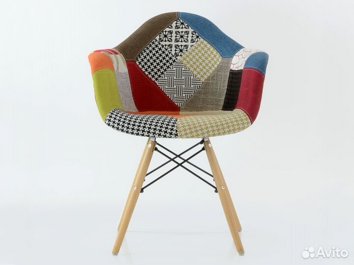 Кухонные стулья мягкие Eames Patchwork