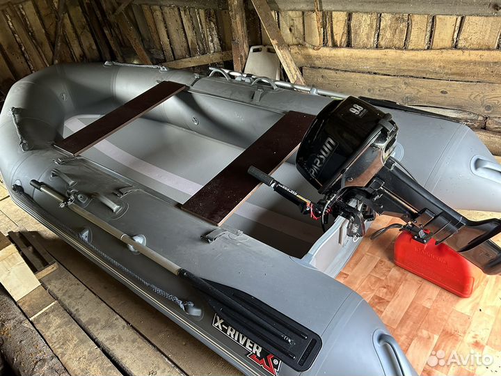 Продам комплект лодка,мотор и прицеп