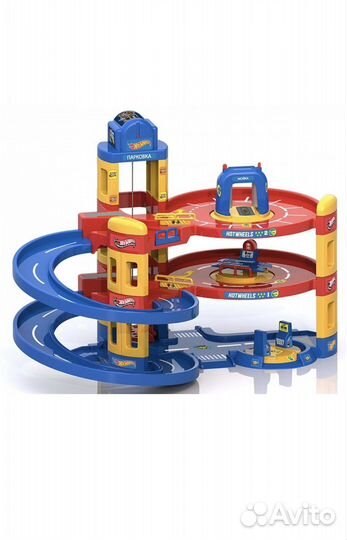 Hot Wheels автомойка, заправка, автосервис