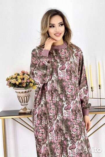 Широкое платье на выход