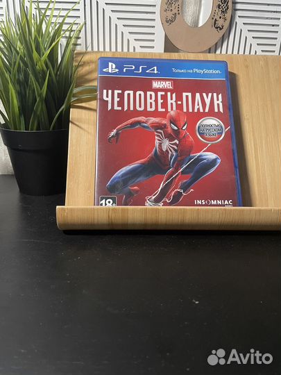 Spider man ps4 диск