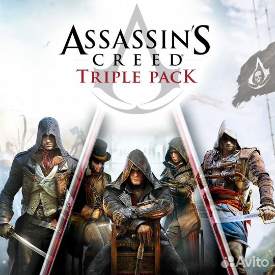 Assassin's Creed Triple Pack: Black Flag, Unity