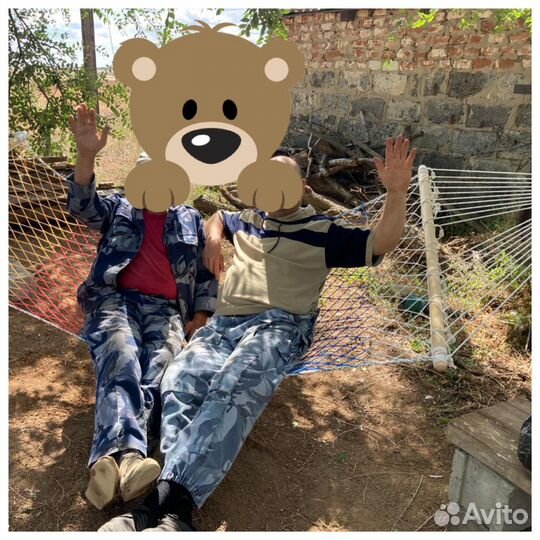 Гамак подвесной плетенный для дома и дачи