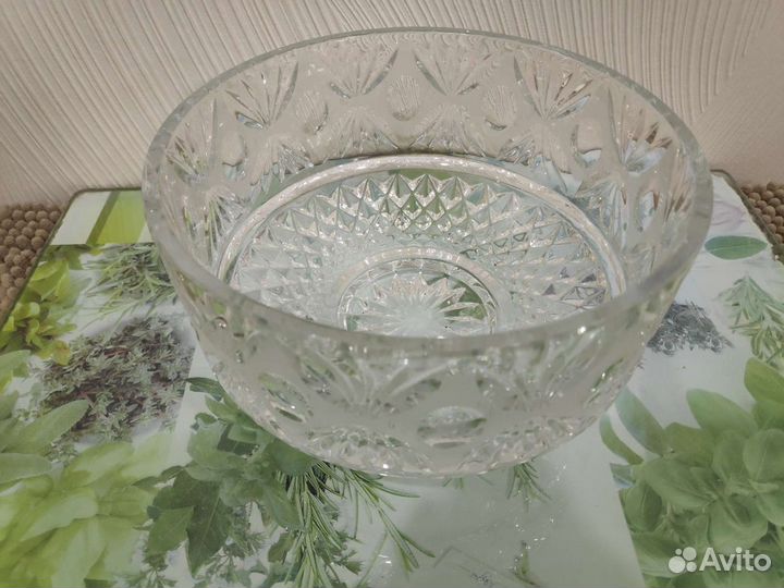 Ваза хрустальная СССР