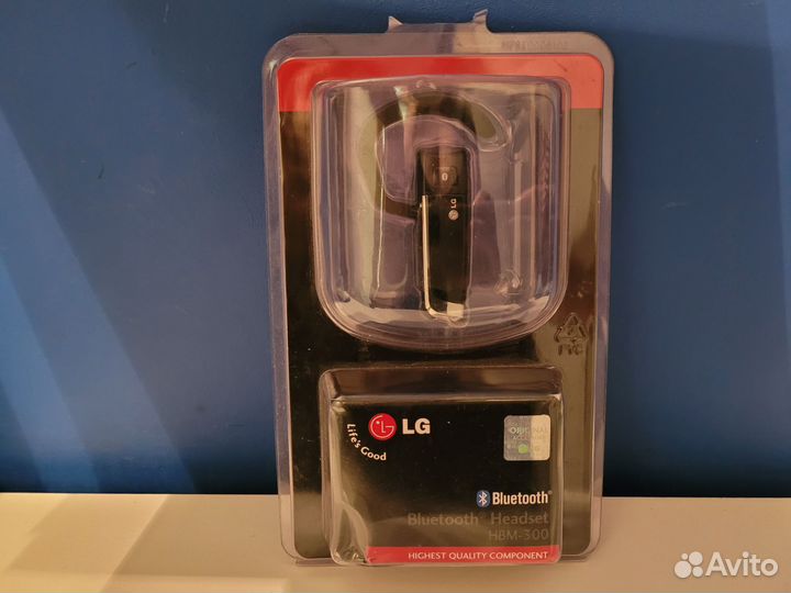 Блютуз гарнитура LG (HBM-300) orginal, Корея
