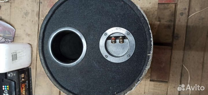 Сабвуфер pioneer 1300 + усилитель