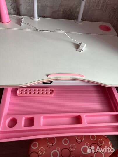 Растущая парта Mealux и детское кресло FunDesk