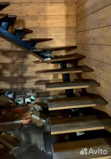 Лестницы на металлокаркасе под ключ