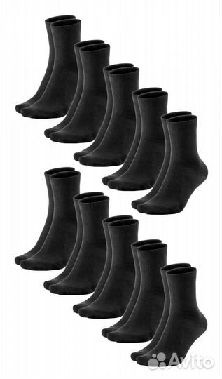 Носки мужские чёрные хлопок оптом от производителя